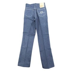 Maverick Vintage 70s Straight Leg Jeans Boys 16 Blue Cotton Blend NWT